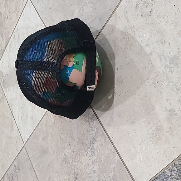 Vans Black and Red Snapback Hat with Fruit Design - Picture 3 of 5